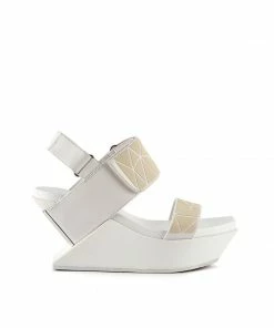United Nude sale 8 ANREALAGE X UN WOMEN Dimension Delta Wedge Sandal
